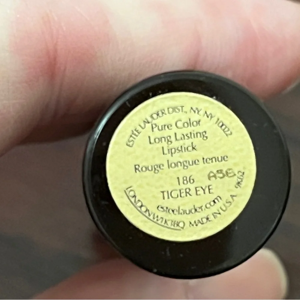 Estee Lauder Limited Edition Pure Color Tiger Eye Lipstick 186 Shimmer Full Size